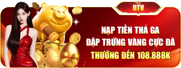 Nạp tiền UU88 thả ga đạp trứng vàng cực đã thưởng đến 108.888k